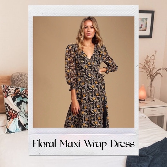 Lulus Dresses & Skirts - Floral Maxi Dress